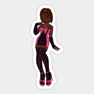 Agejo Gyaru Gal Sticker